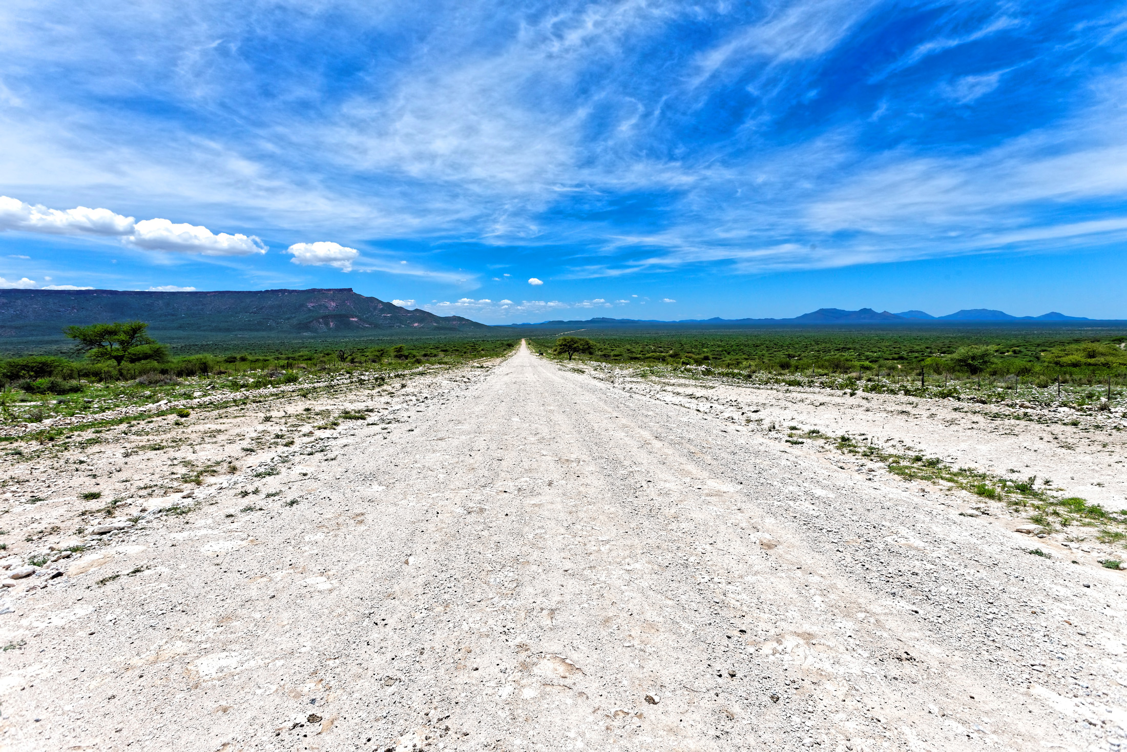 On the road to Etosha