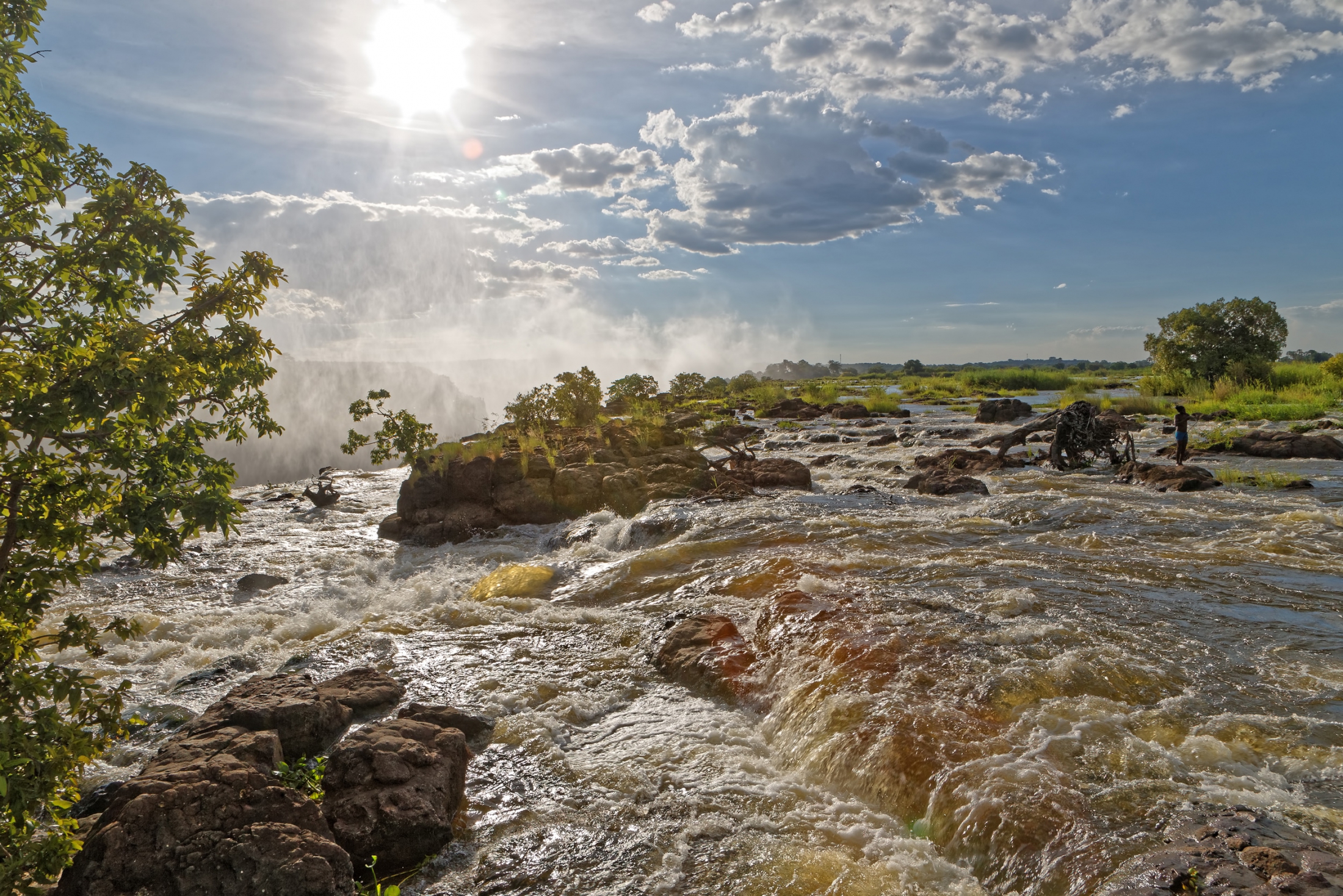 The Falls Upriver